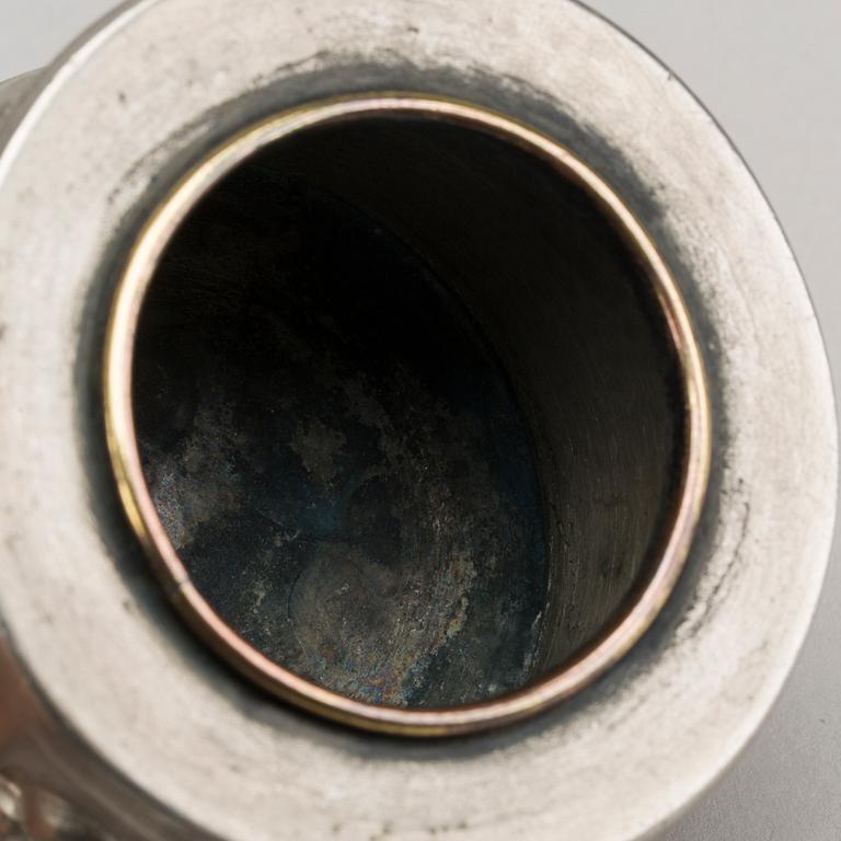 A Swedish Svenskt Tenn pewter ink stand 1925.