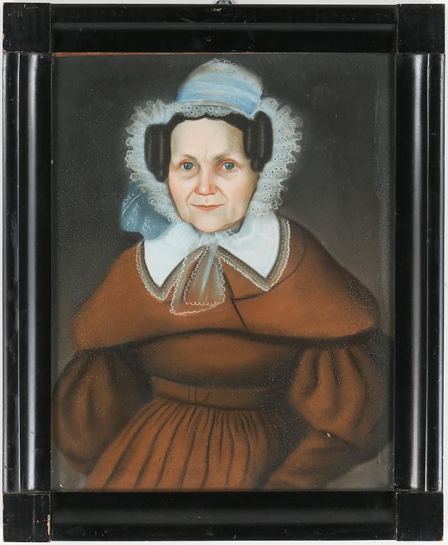 OKÄND KONSTNÄR, pastell, 1700/1800-tal.