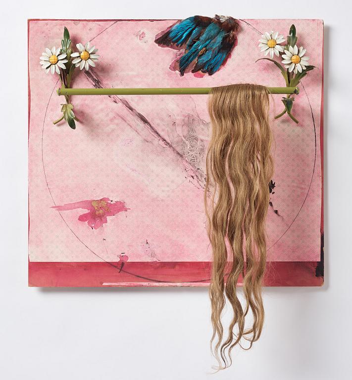 Natalie Sutinen, mixed media on panel, 2009.