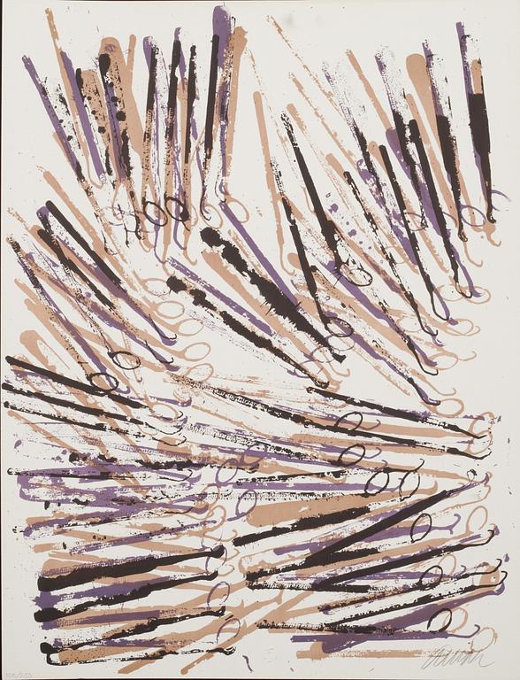 FERNANDEZ ARMAN, mapp med 5 färglitografier, signerade och numrerade 100/250.