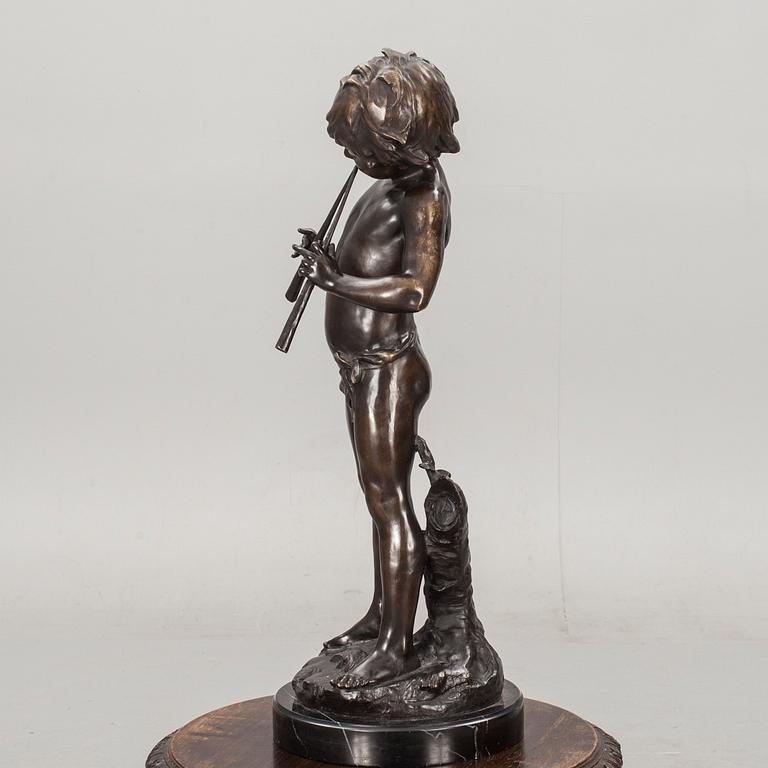 AUGUSTE MOREAU, efter, brons, skulptur.