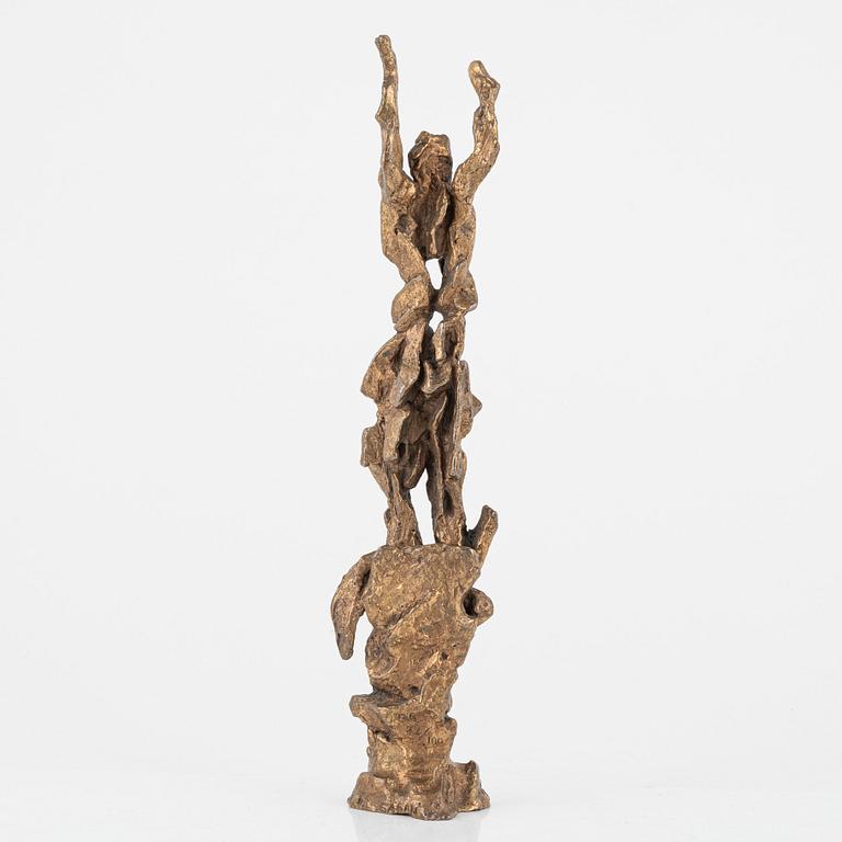 Rune Rydelius, sculpture, signed and numbered. Bronze, height 31.5 cm.