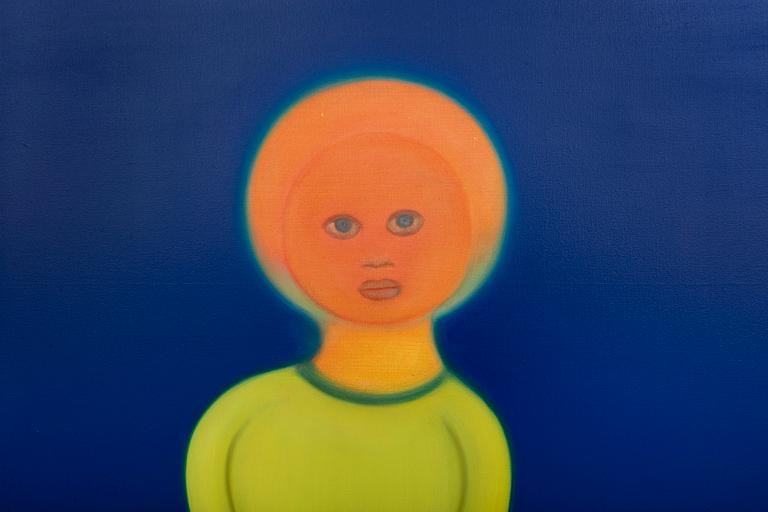 MARI SUNNA, a signed and dated oil on canvas.