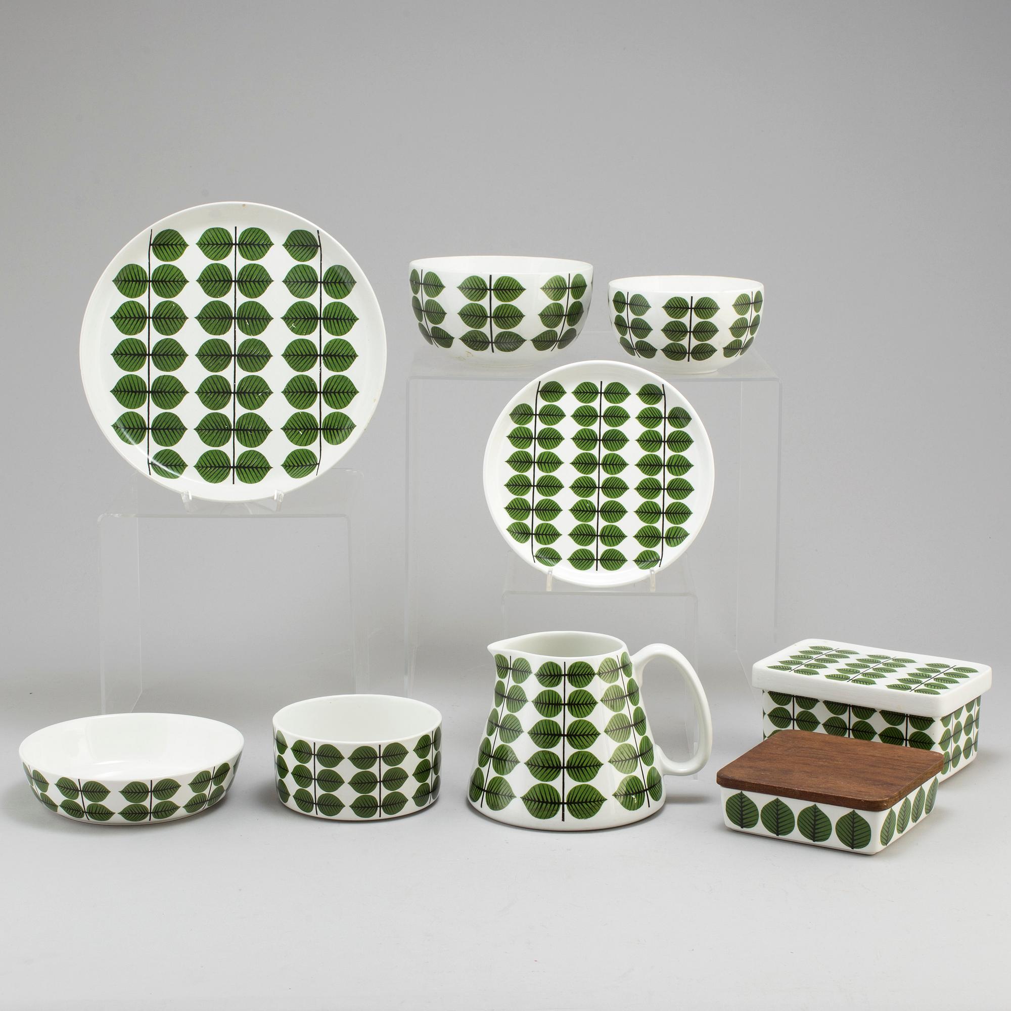 STIG LINDBERG, 42 psc 'Berså', Gustavsberg.