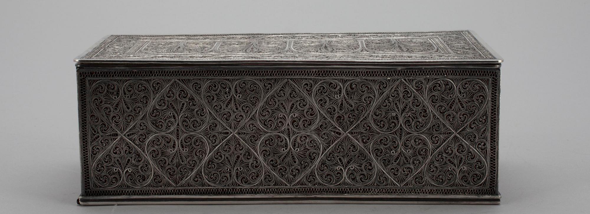 SKRIN, silver, finska importstämplar, Helsingfors 1967. Vikt 622 g.