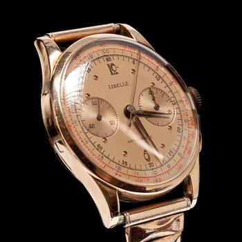 ARMBANDSUR, herr. Libelle, 18k.