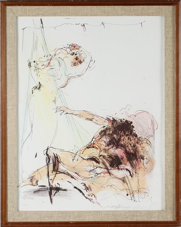 BO ÅKE ADAMSSON, färglitografi, signerad och numrerad 7/260.