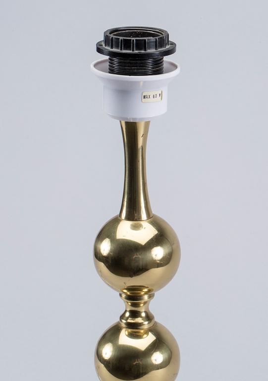 BORDSLAMPA, 1900-talets andra hälft.