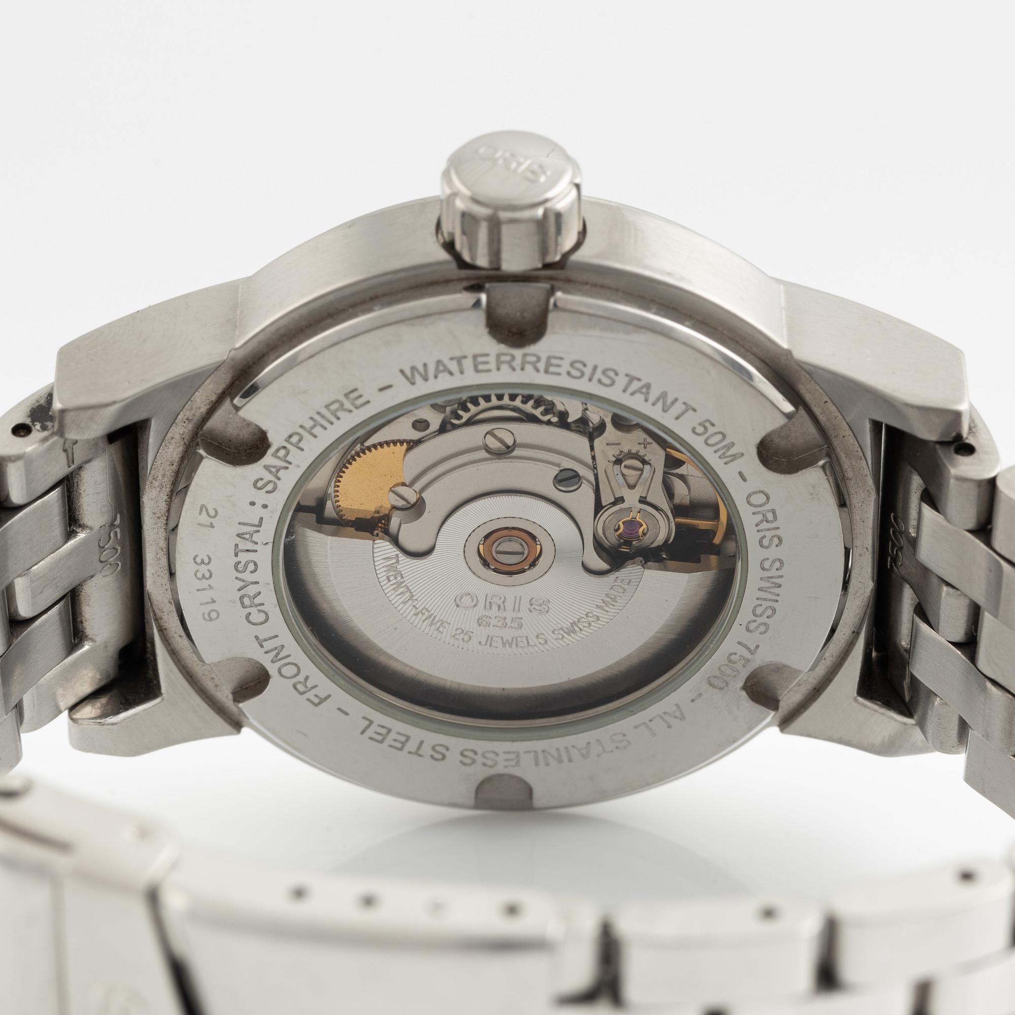 Oris, BC3 Day Date, wristwatch, 40 mm.