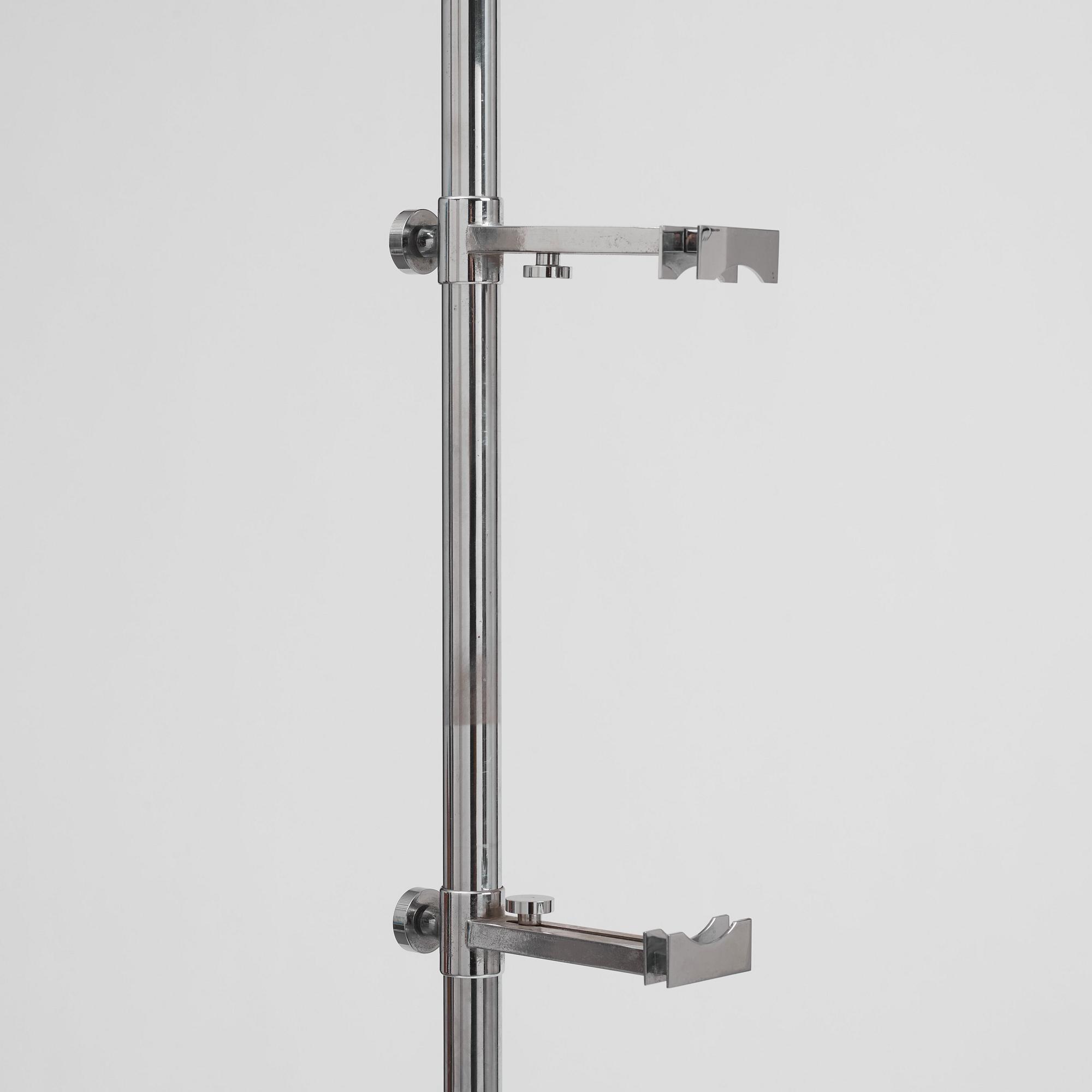 Angelo Lelli, two "Cavalletto" floor lamps / easels, Arredoluce, Italy, 1950-60s.