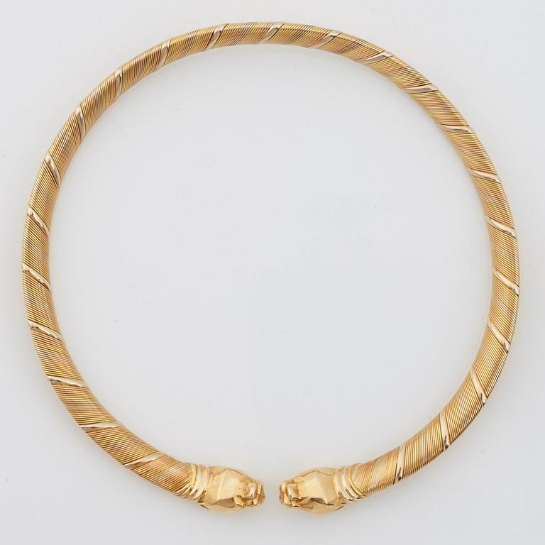 A necklace from Cartier.