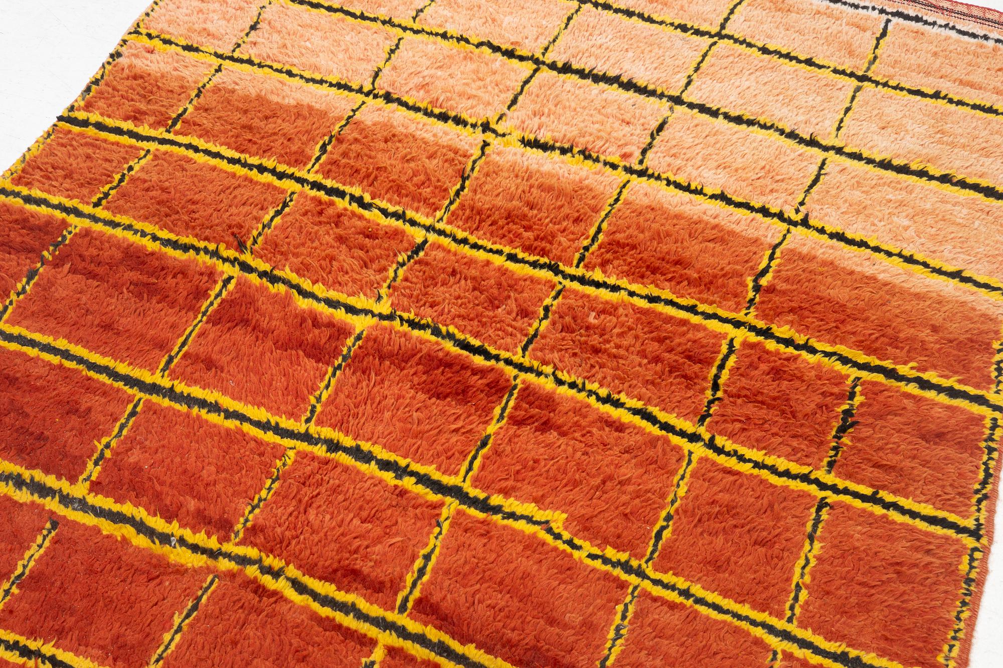 Matta, semiantik Marocko, ca 225 x 171 cm.