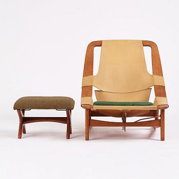 Arne Tideman Ruud, a teak 'Holmenkollen'/'3030' lounge chair from AS Inventar/ Norcraft, Gjövik, Norway, 1950s-1960s.