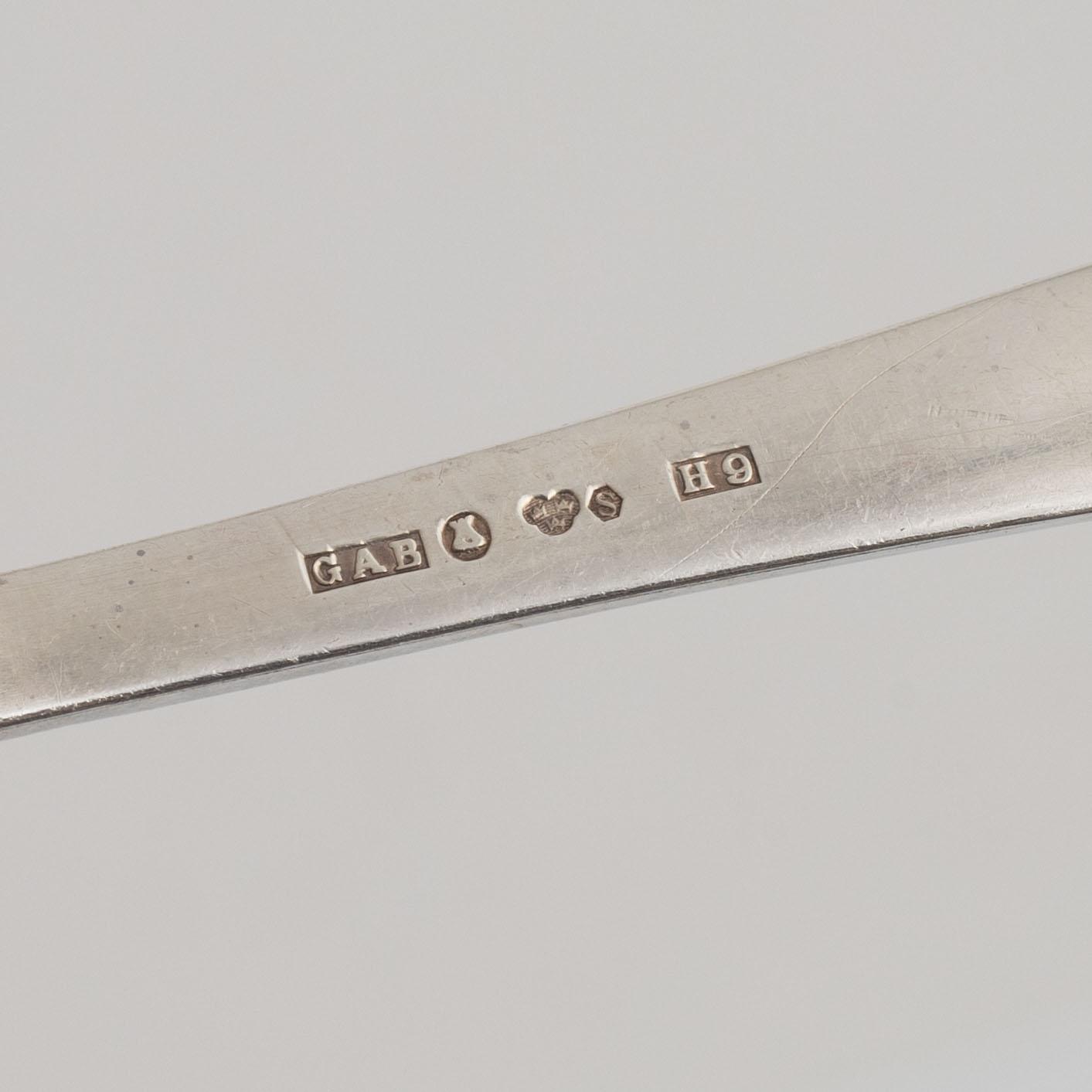Jacob Ängman, bestickservis, 113 delar, silver, "Rosenholm", GAB Stockholm och Eskilstuna, bl a 1968.