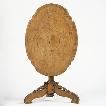 A Swedish baroque tea-table, early 18th century.