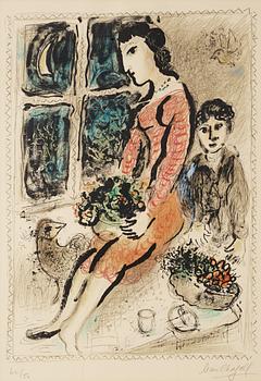 315. Marc Chagall, "Le Corsage violet".