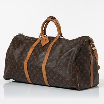 Louis Vuitton, weekend bag, "Keepall 55 Bandoulière", 1991.