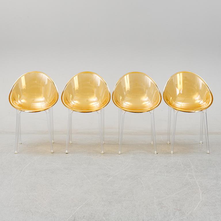 Philippe Starck, stolar 4 st, "Mr Impossible" Kartell.