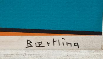 OLLE BAERTLING, färgserigrafi, signerad och numrerad 10/100.