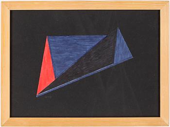 BENGT ORUP, 3 st, collage, signerad, varav en daterad 1984.