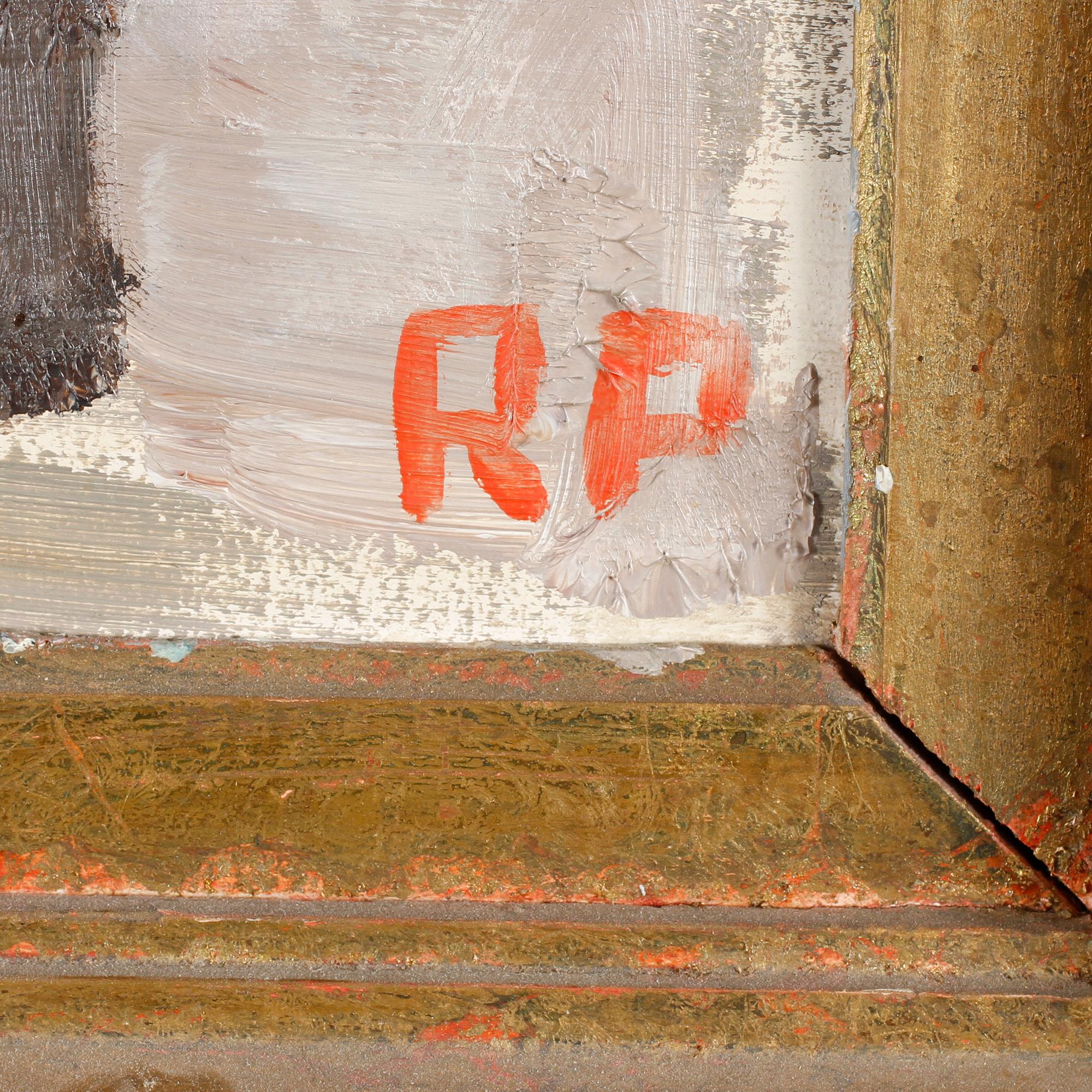 RAGNAR PERSON, olja på pannå, monogramsignerad.