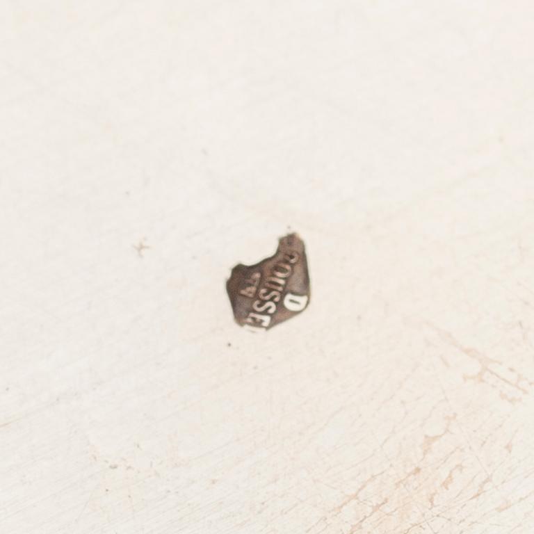 KAFFEKOPP MED FAT, silver, Claude Doutre Roussel, Paris, Frankrike. Tot vikt 138 g.