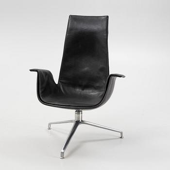 Preben Fabricius & Jørgen Kastholm, fåtölj modell FK 6725 "Tulip", Kill International, 1960-tal.