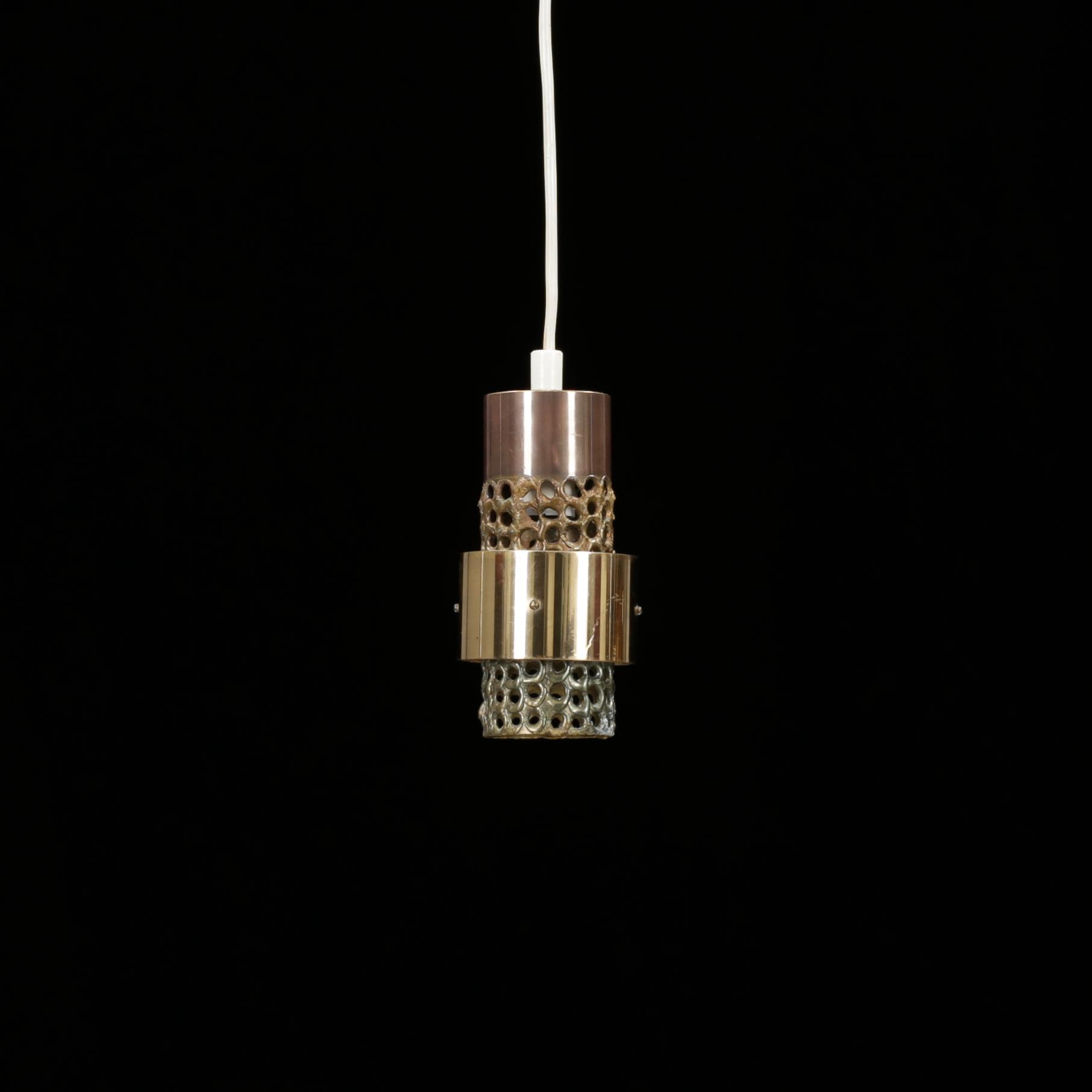 TAKLAMPA, Pierre Forssell, Skultuna Mässingsbruk.