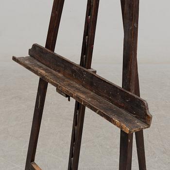 an easel from around 1900.