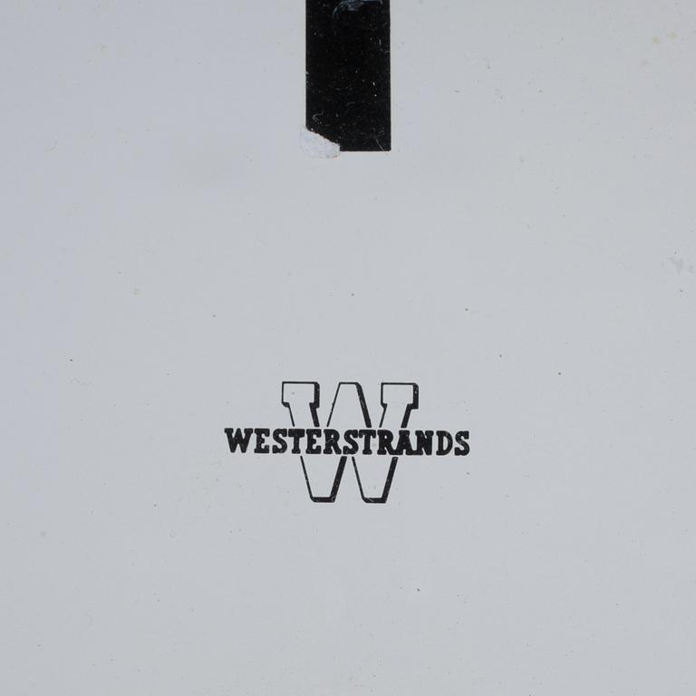 VÄGGUR, 2 st, Westerstrands, 1900-talets mitt.