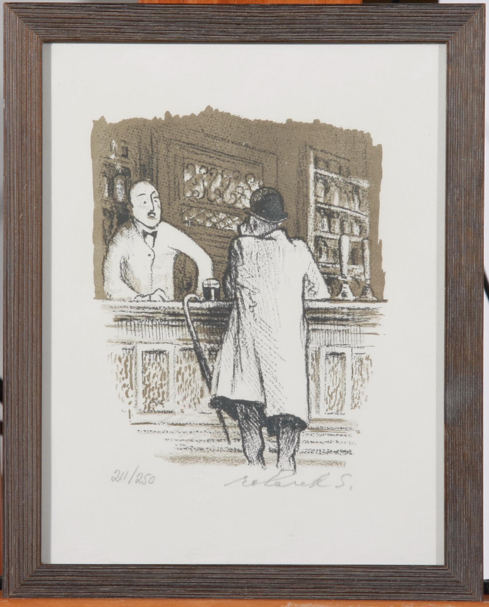 SVENSSON, ROLAND. Litografier, 3 st. Sign. o numr.