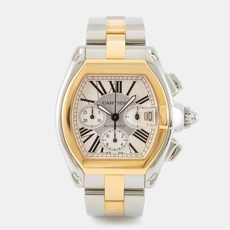 Cartier, Roadster XL, chronograph, ca 2005.