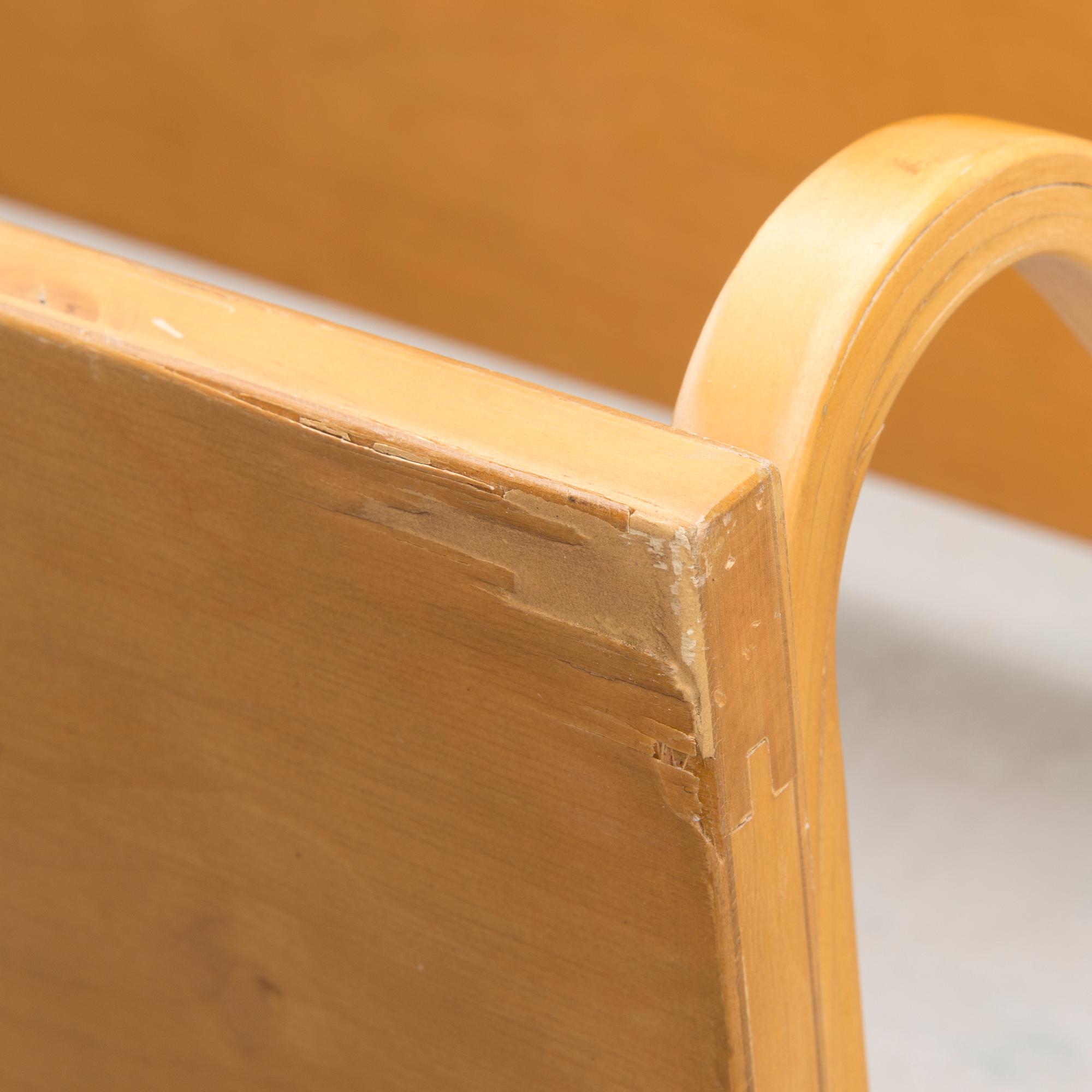 ALVAR AALTO, hylla, modell 112B-3, 1900-talets mitt.