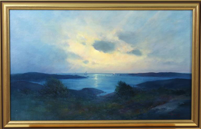ERIKSSON TAGE, olja på duk, sign.