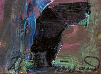Birgitte Söndergaard, oil on canvas, signed.