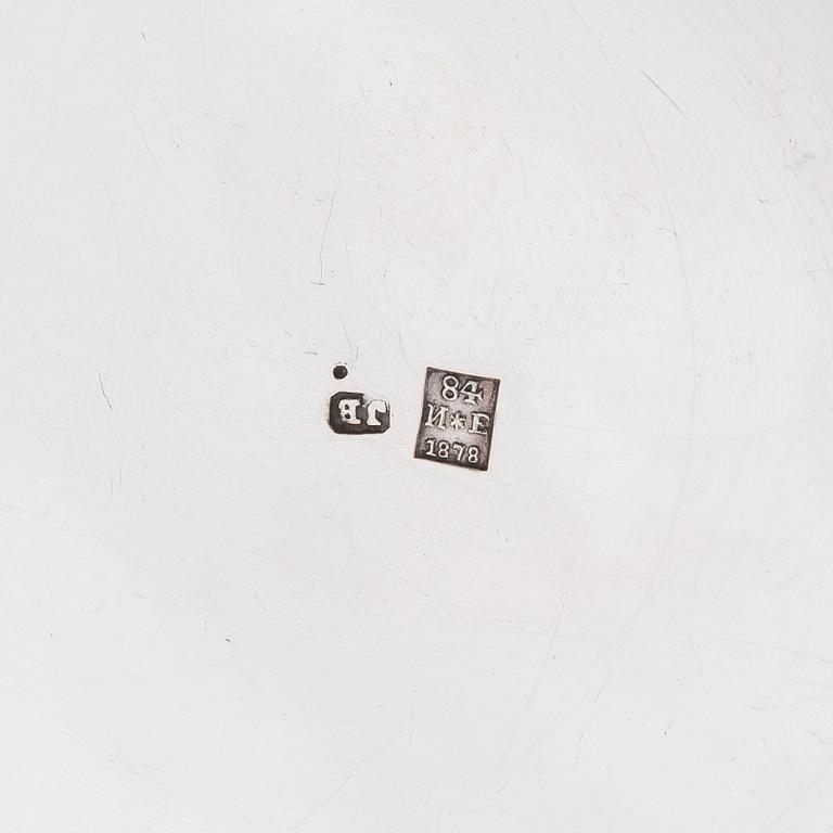 Teesetti, 4 osaa, hopeaa, Venäjä 1873-1917.