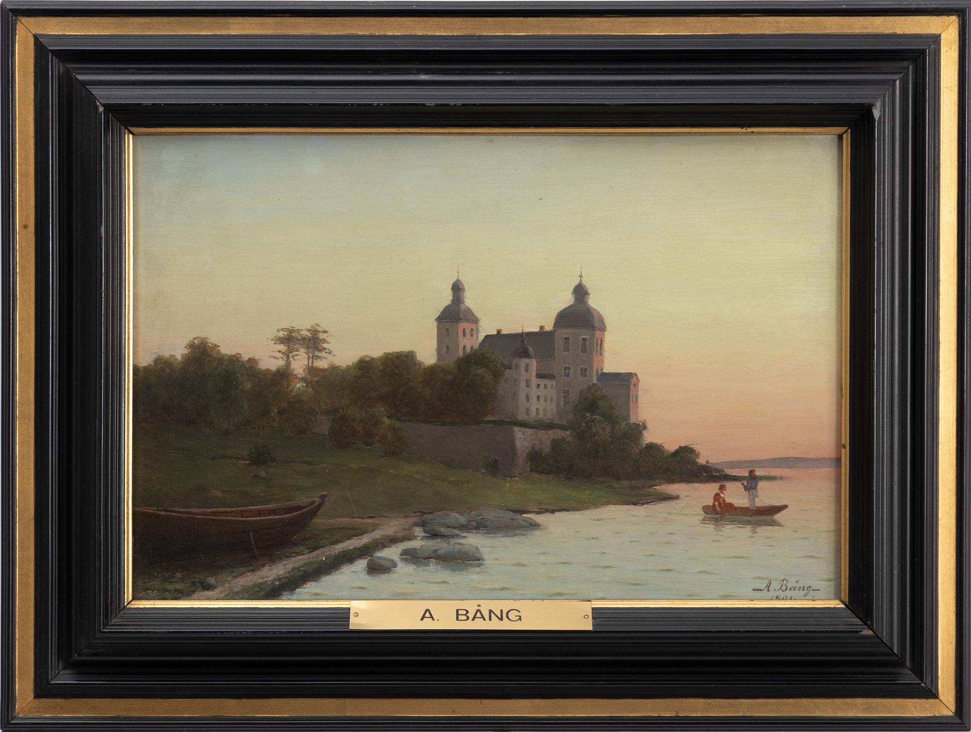 August Bång, "Leckö Slott".