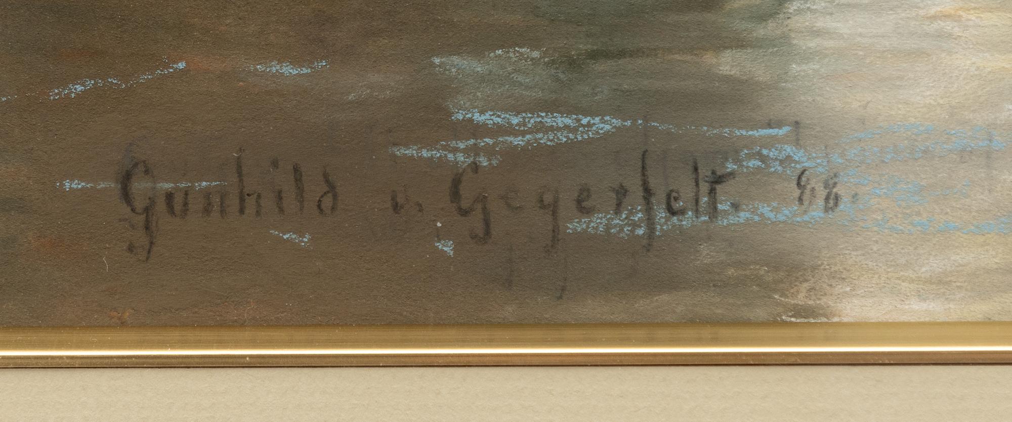 Gunhild von Gegerfelt, "Kanal Venedig" (Canal, Venice).