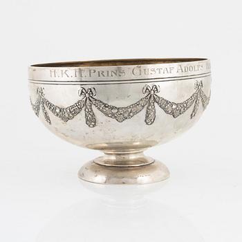 A Swedish Silver Bowl, mark of K. Anderson, Stockholm 1904.