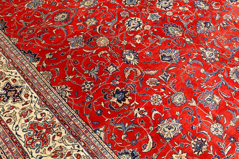 Matta, Sarouk, ca 423 x 312 cm.