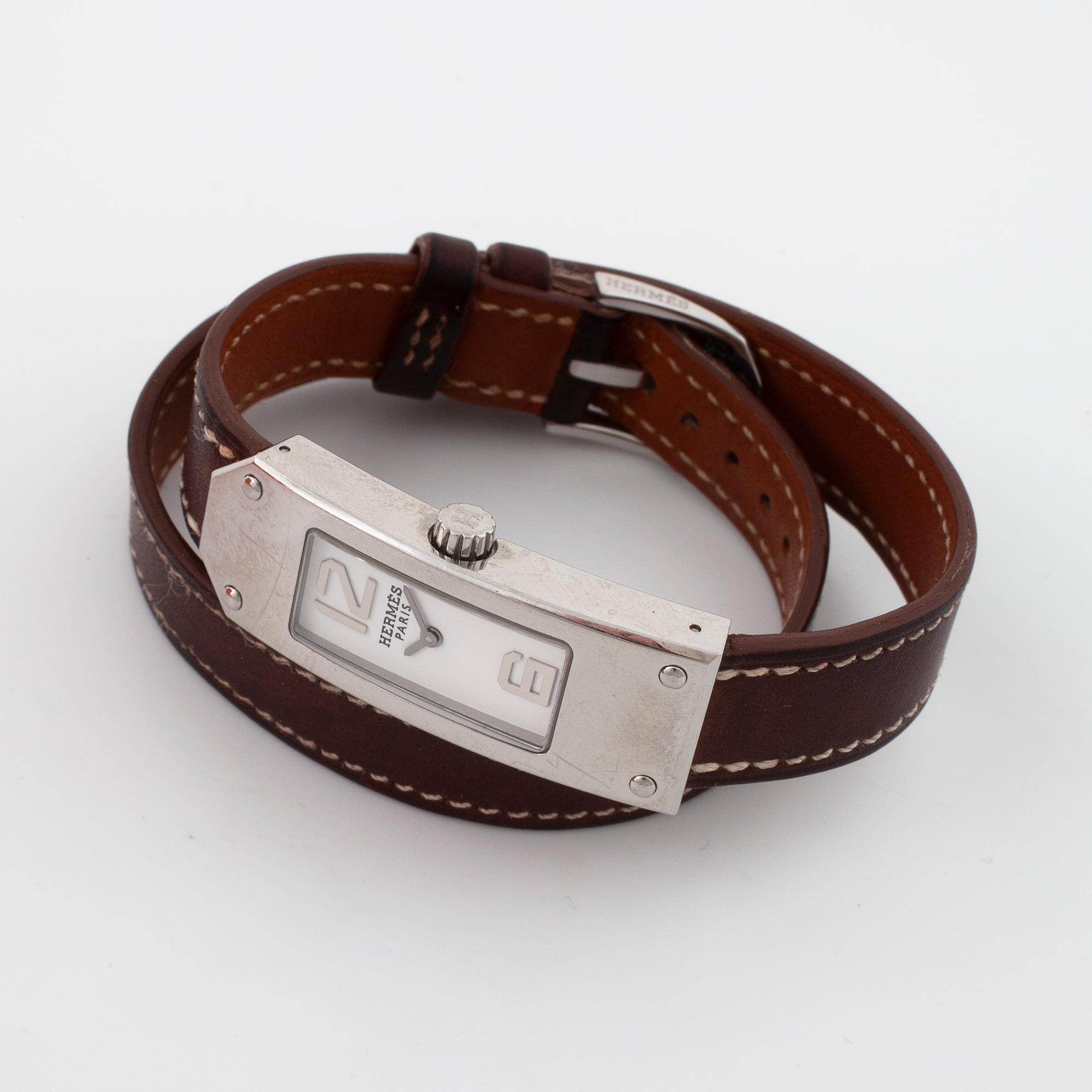 HERMÈS, Kelly 2, wristwatch, 15 mm.