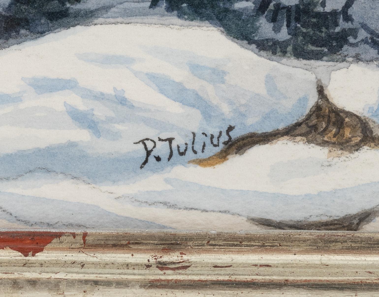 Per Julius, "Gåsviksfjärden, Nordingrå".