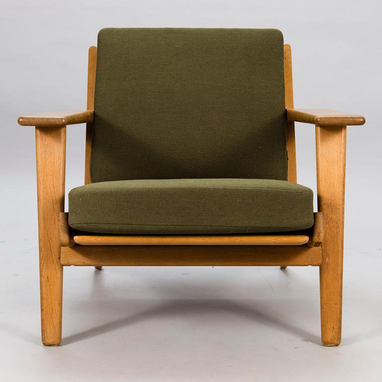 HANS J WEGNER, fåtölj, modell GE-290, Getama Gedsted, Danmark, 1900-talets mitt.