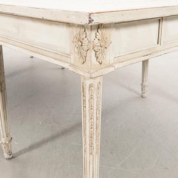 A painted Louis XVI style table 20th century.