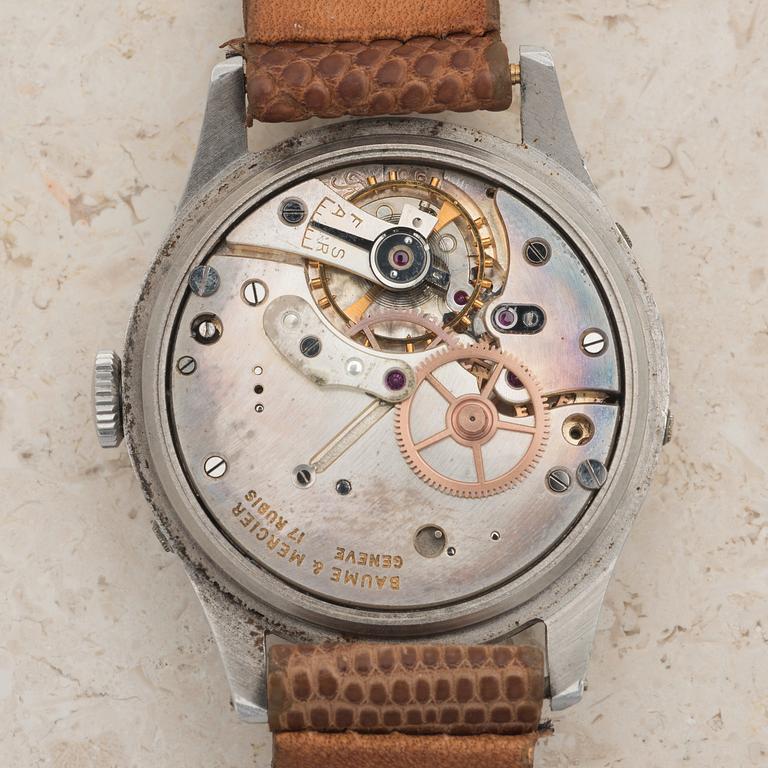 BAUME & MERCIER, Genève, wristwatch, 35,5 mm,