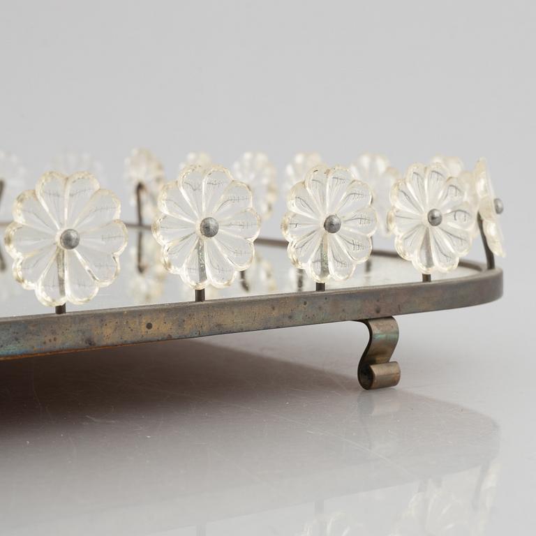 Firma Svenskt Tenn, a surtout de table, Stockholm, 1940s-50s.