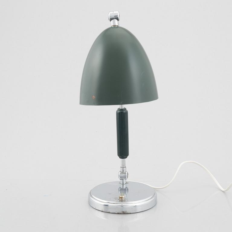 Bordslampa, funkis, 1930-tal.