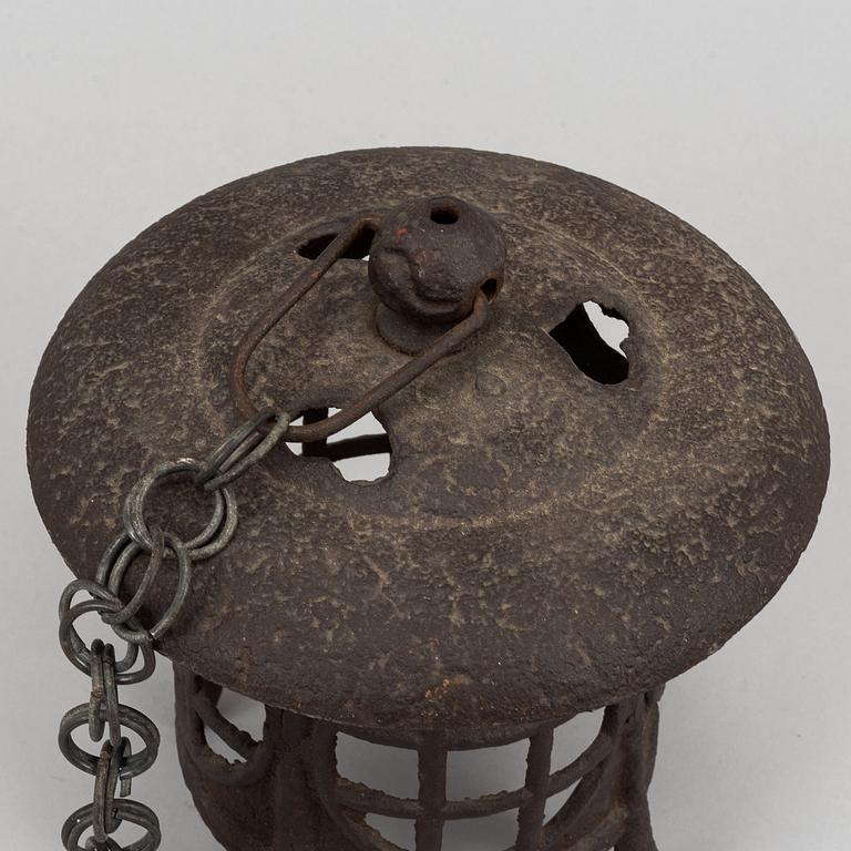 A Japanese lantern, early 20th Century.