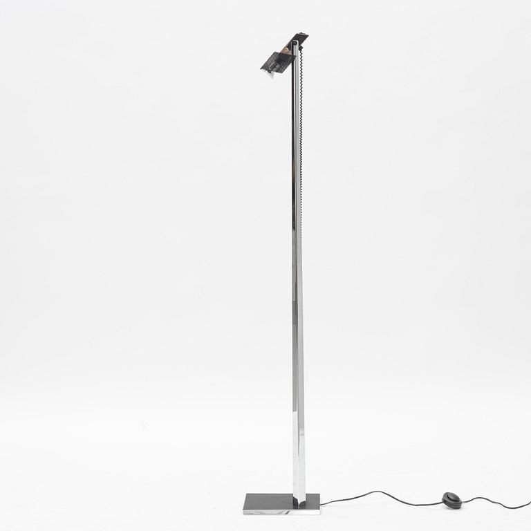 A chromed 'Quattro" floor lamp, Örsjö Belysning, Sweden, late 20th century.