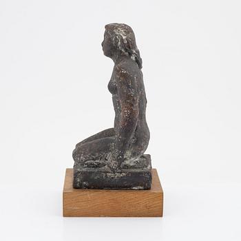 Ben Renvall, a bronze sculpture, signed, 1971.